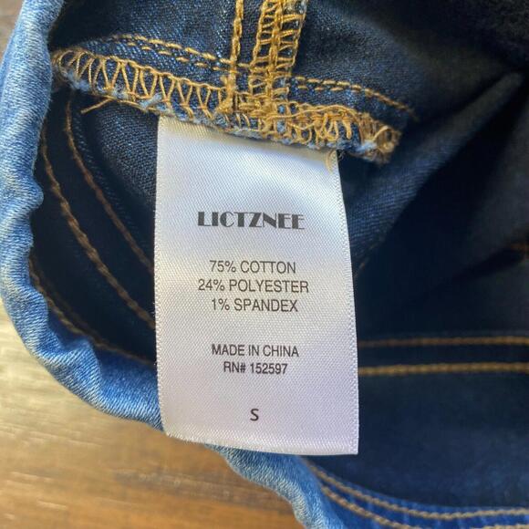 Lictznee Women's Jeans - Size Small (6-8) Stretch - Skinny Leg, Mid-Rise 28W 27L - Picture 3 of 3